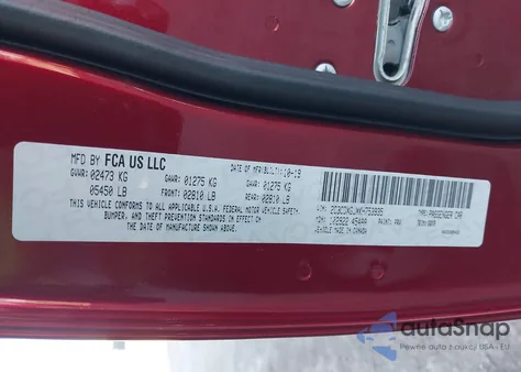 2019 Dodge Charger Scat Pack Rwd z USA, uszkodzony, nr VIN 2C3CDXGJXKH753935